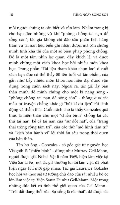 Từng Ngày Sống Sót - Laurence Gonzales