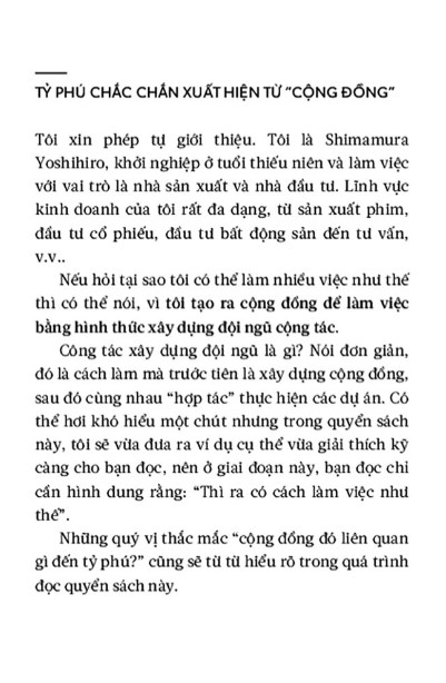 Tỷ Phú Nhà Bên Làm Gì Sau 5 Giờ Chiều? - Shimamura Yoshihiro