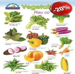 Học Tiếng Anh Qua Hình Ảnh - Rau Củ (Tranh Rời 53X78Cm) - Nguyễn Công Sơn