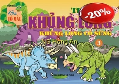 Bé Tô Màu Thế Giới Khủng Long 3 - Thiện Nhân