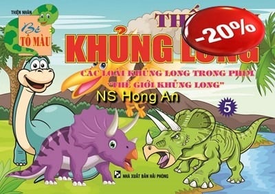 Bé Tô Màu Thế Giới Khủng Long 5 - Thiện Nhân