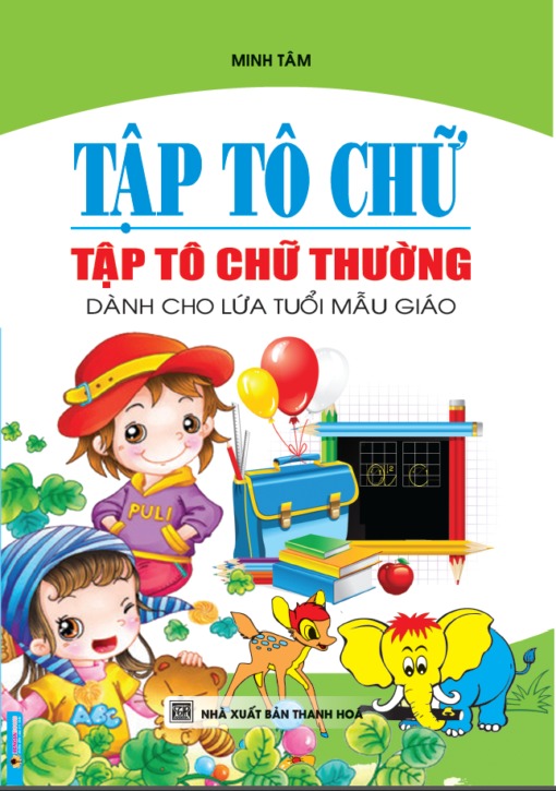 Tập Tô Chữ - Tập Tô Chữ Thường - Minh Tâm