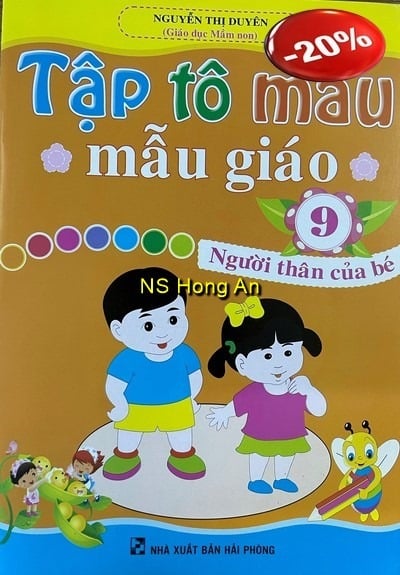 Tập Tô Màu Mẫu Giáo - Người Thân Của Bé - Nguyễn Thị Duyên