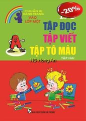 Bé Tập Đọc,  Tập Viết,  Tập Tô Màu - Tập 2 - Minh Tâm