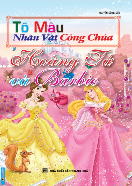 Tô Màu Nhân Vật Công Chúa - Hoàng Tử Và Barbie - Nguyễn Công Sơn