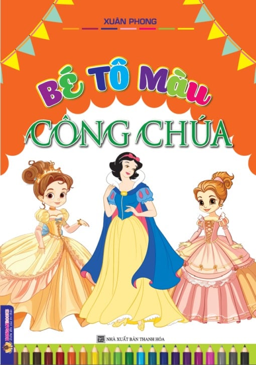 Bé Tập Tô Màu Công Chúa - Nguyễn Xuân Phong