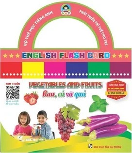 Bộ Thẻ Học Tiếng Anh - Rau, Củ Và Quả - Nam Thuận
