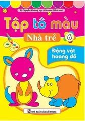 Bé Tập Làm Hoạ Sĩ - Bé Tô Màu Động Vật Hoang Dã - Thiện Nhân