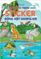 Bóc Dán Decal Thông Minh - Stickker Động Vật Hoang Dã - Nam Thuận
