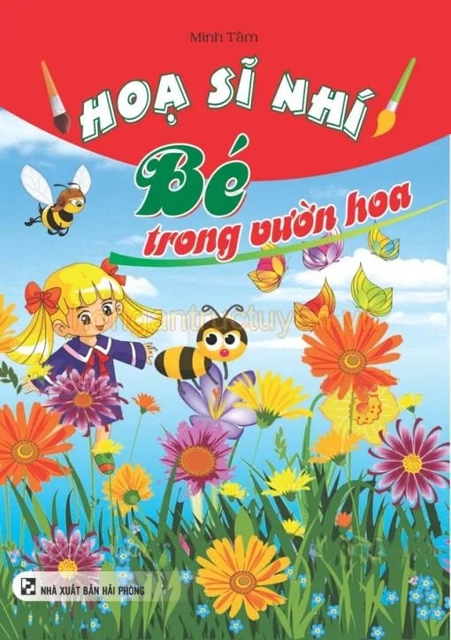 Hoạ Sĩ Nhí Bé Trong Vườn Hoa - Minh Tâm