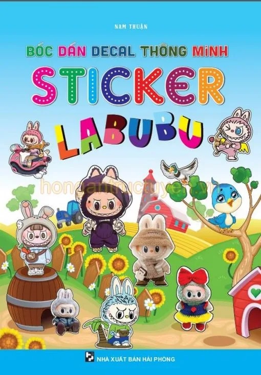 Bóc Dán Decal Thông Minh - Sticker Labubu - Nam Thuận