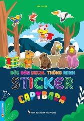 Bóc Dán Decal Thông Minh - Sticker Capybara - Nam Thuận