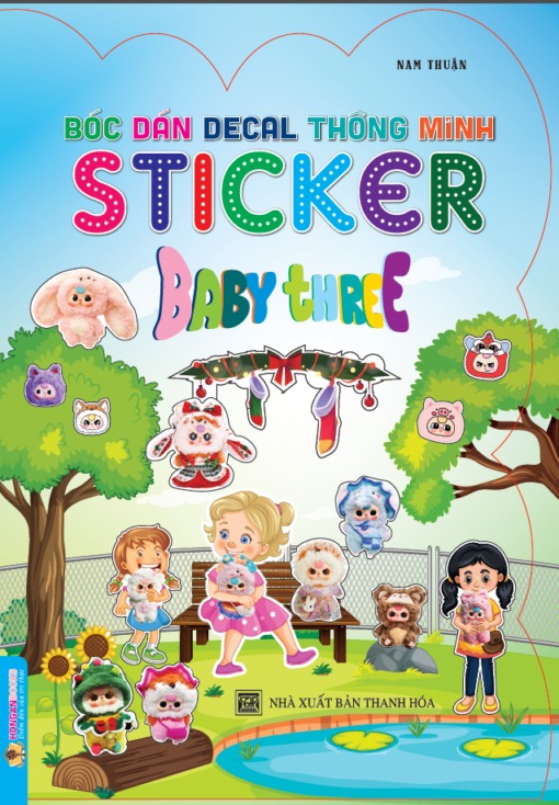 Bóc Dán Decal Thông Minh - Sticker Baby Three - Nam Thuận