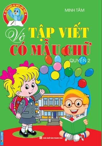 Combo 2 Cuốn Vở Tập Viết Có Mẫu Chữ ( Quyển 1 + 2 )
