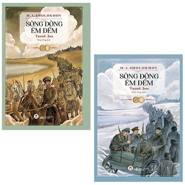  Sông Đông Êm Đềm (Bộ Hộp 2 Tập) - M.A. Sholokhov 