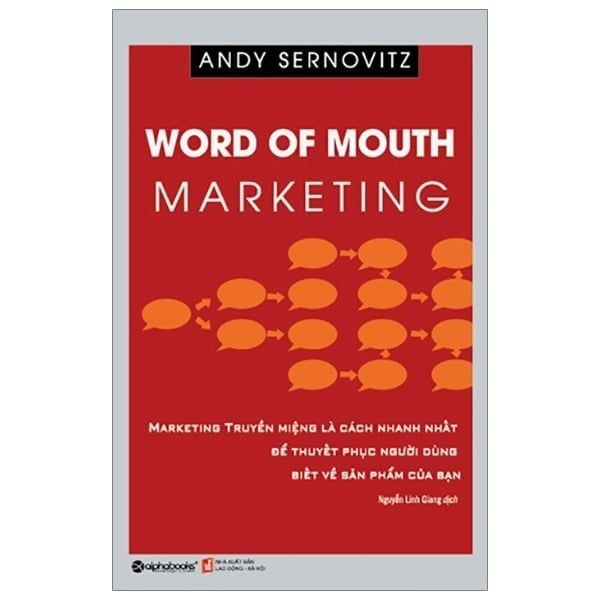 Sách { Trưng Bày } Marketing Truyền Miệng  - Andy Sernovitz
