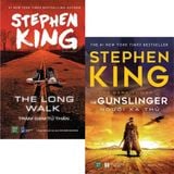  Combo 2 Quyển ( The Gunslinger - Người Xạ Thủ + The Long Walk - Trăm Dặm Tử Thần ) - Stephen King 