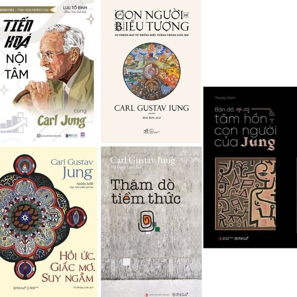  Combo Bộ 5 Quyển Sách Carl Jung 