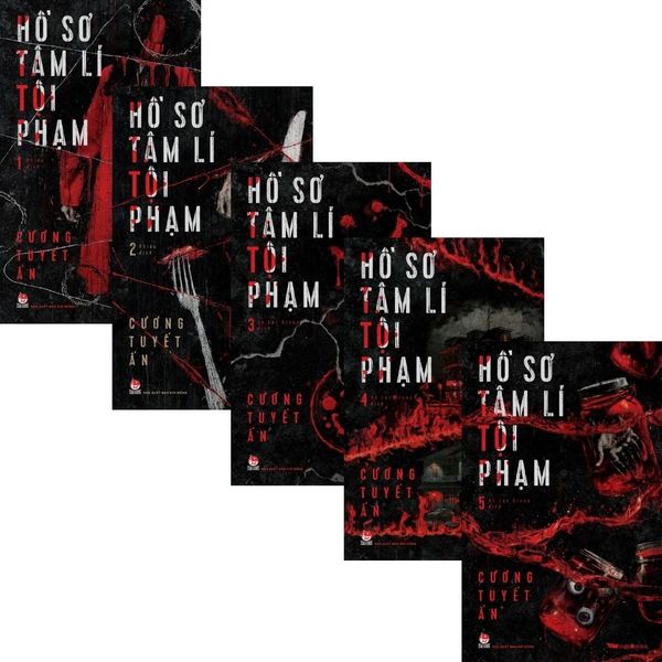  Combo 5 Tập Bộ Hồ Sơ Tâm Lí Tội Phạm ( Tập 1,2,3,4,5 ) - Cương Tuyết Ấn 