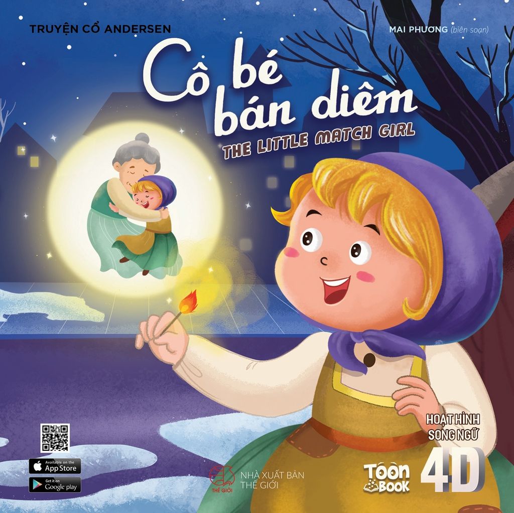 Sách Bộ Sách Đốm Lửa Diệu Kỳ - Hansel Và Gretel + Cô Bé Bán Diêm + Bác Nông Dân Và Con Quỷ (Bộ 3 Cuốn) - Mai Phương