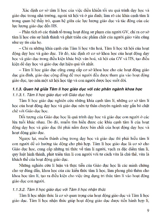 Giáo Trình Tâm Lí Học Giáo Dục  - Nhiều tác giả
