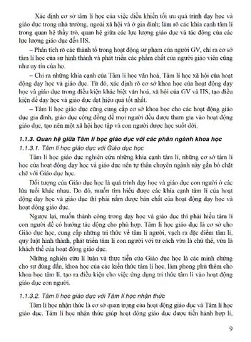  Giáo Trình Tâm Lí Học Giáo Dục  - Nhiều tác giả 