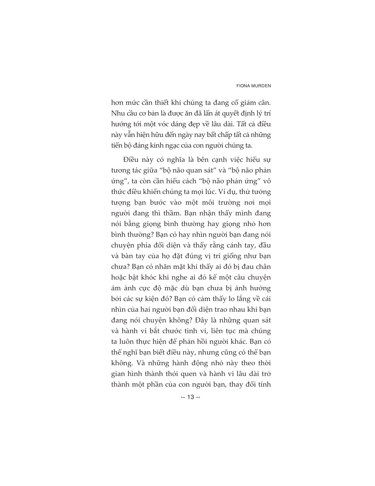Tư Duy Phản Chiếu - Fiona Murden