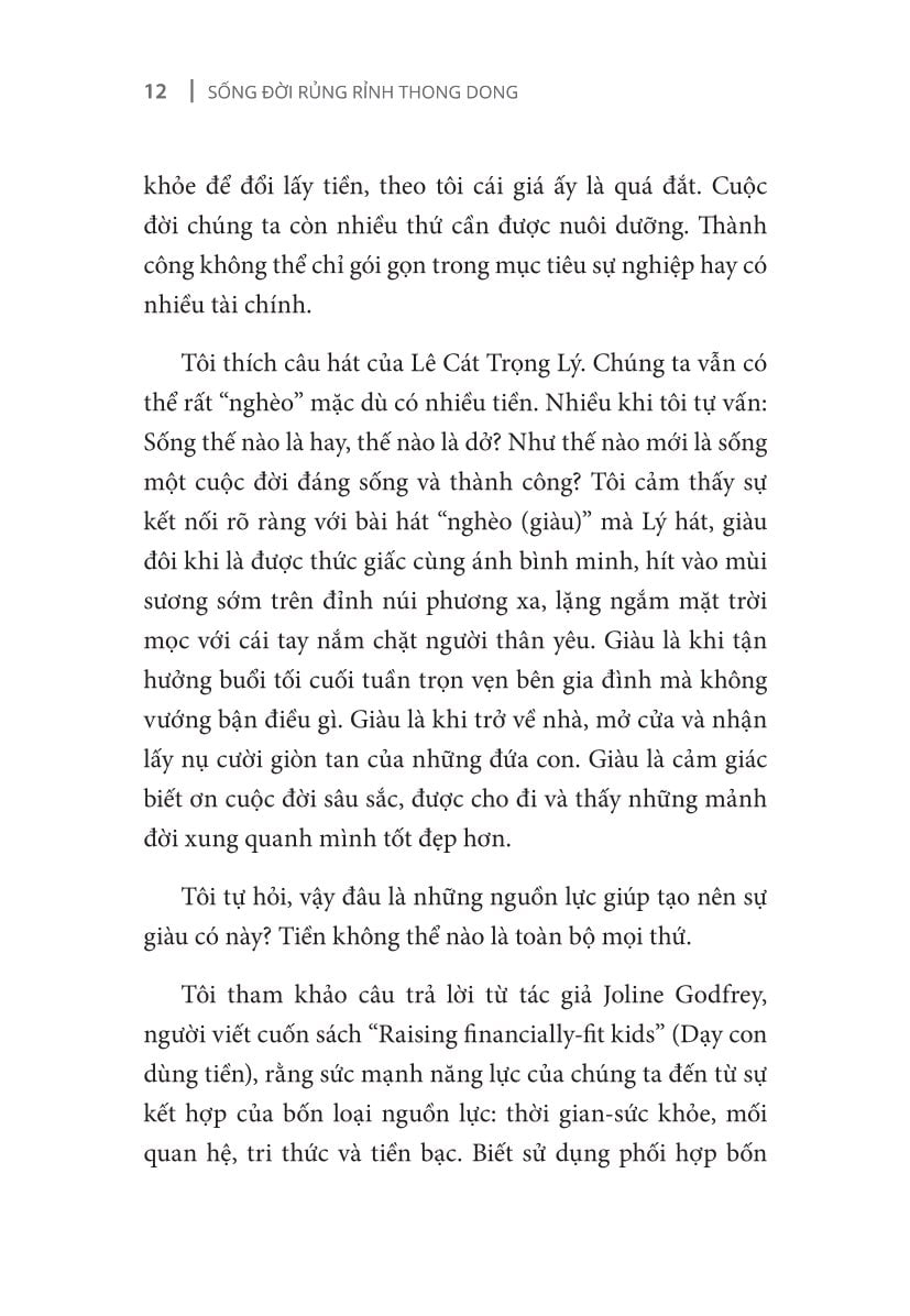 Sống Đời Rủng Rỉnh Thong Dong - Lê Hoàng Linh