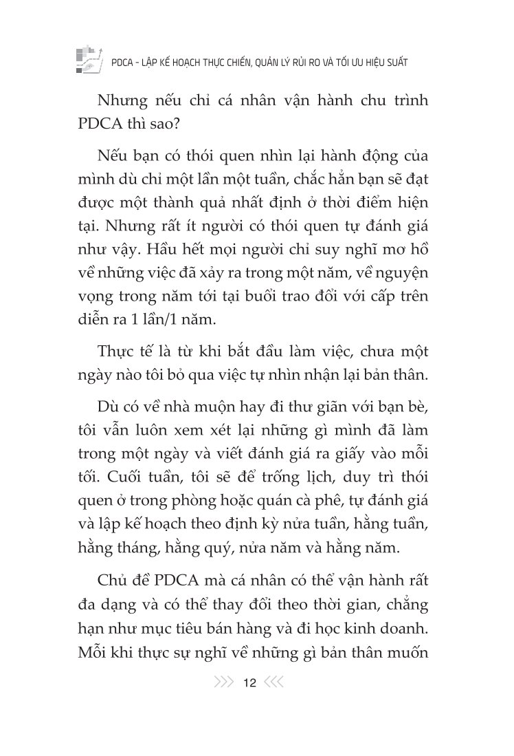 PDCA – Lập Kế Hoạch Thực Chiến, Quản Lý Rủi Ro Và Tối Ưu Hiệu Suất - Tomita Kazumasa
