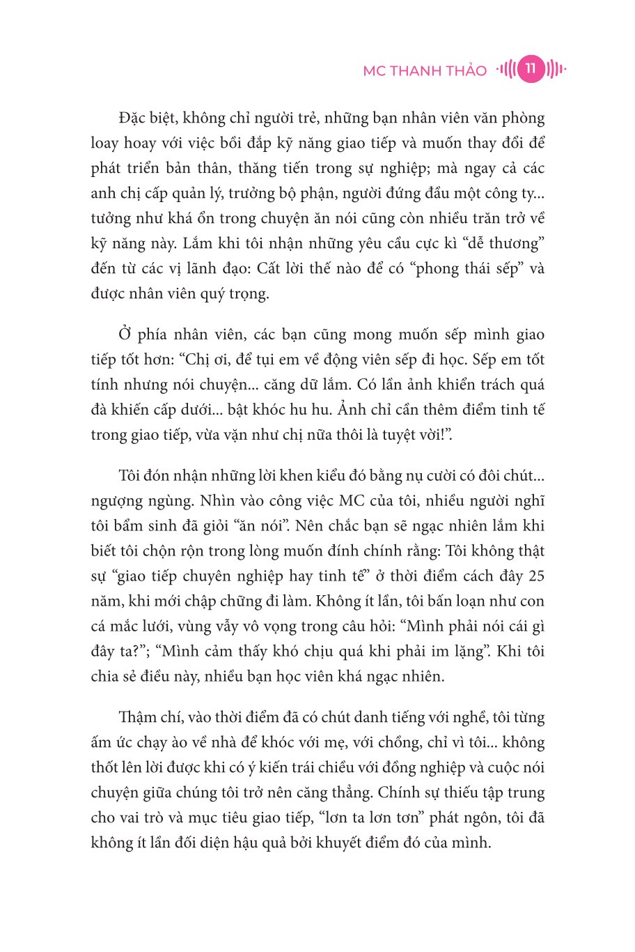 Giao Tiếp Chạm Chân Thành - MC Thanh Thảo