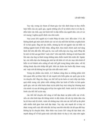  Ảnh Hưởng Của Sức Mạnh Trên Biển Đối Với Lịch Sử 1660-1783 - Alfred Thayer Mahan 