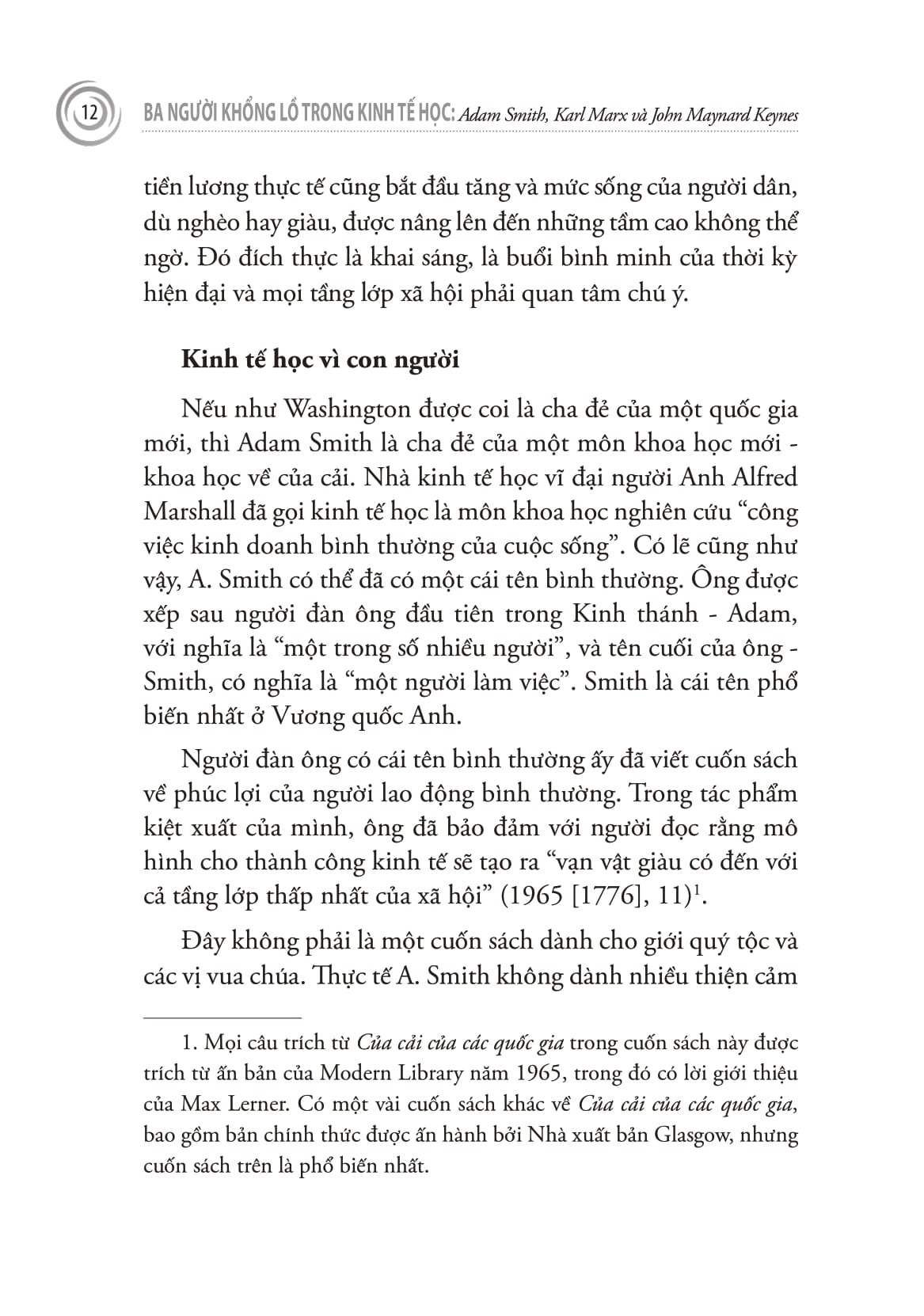 Ba Người Khổng Lồ Trong Kinh Tế Học - Mark Skousen