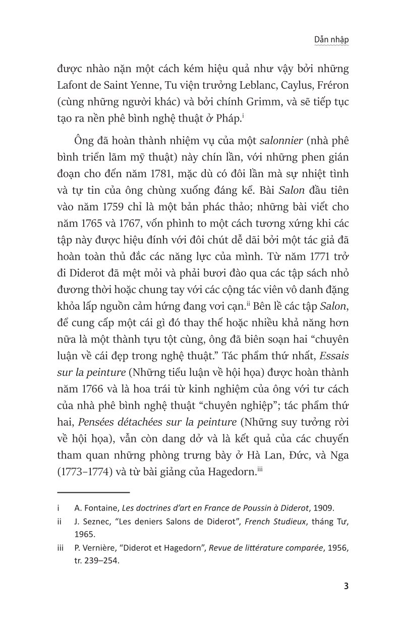 Về Nghệ Thuật Và Nghệ Sĩ - Denis Diderot