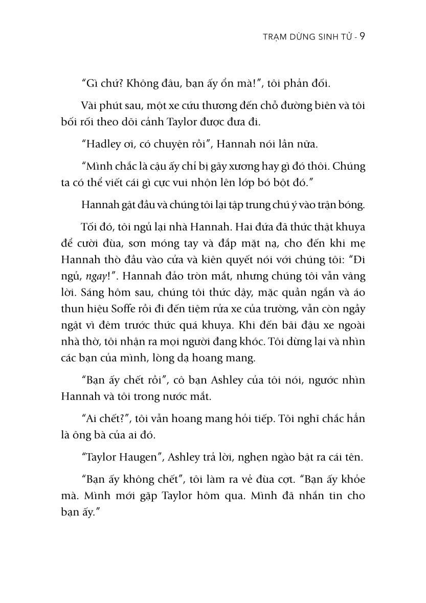 Trạm Dừng Sinh Tử - 
Hadley Vlahos