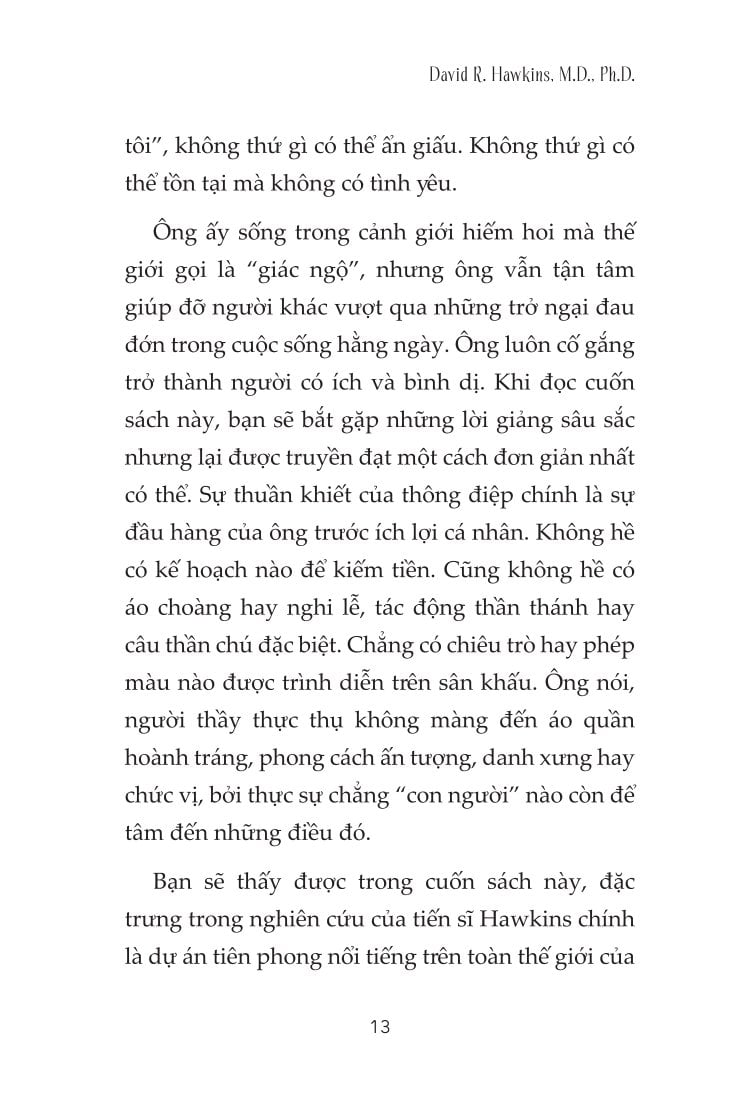 Quy Luật Năng Lượng Từ Vũ Trụ - David R. Hawkins MD,
Ph.D