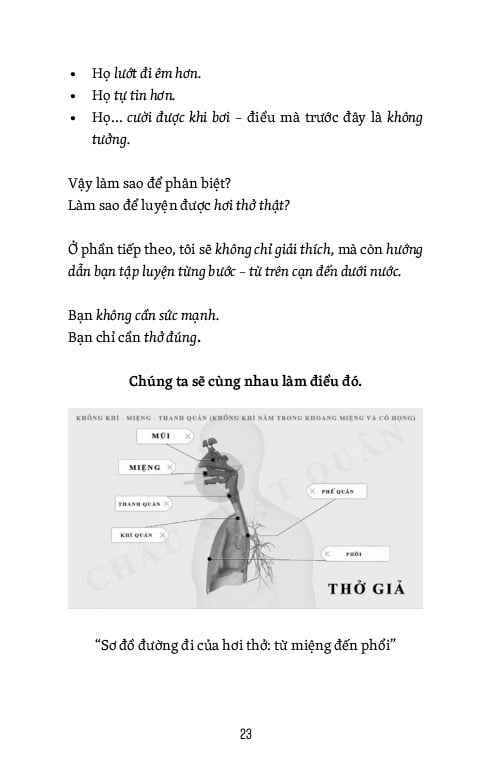 Thở Thật Thở Giả - Thay Đổi Nhỏ-Khác Biệt To - Bí Quyết Nổi, Bơi Xa Không Mệt - Châu Nhật Quân