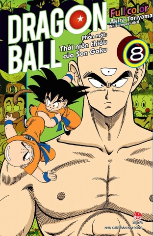 Combo Dragon Ball Full Color - Phần Một - Thời Niên Thiếu Của Son Goku (8 Tập) - Akira Toriyama