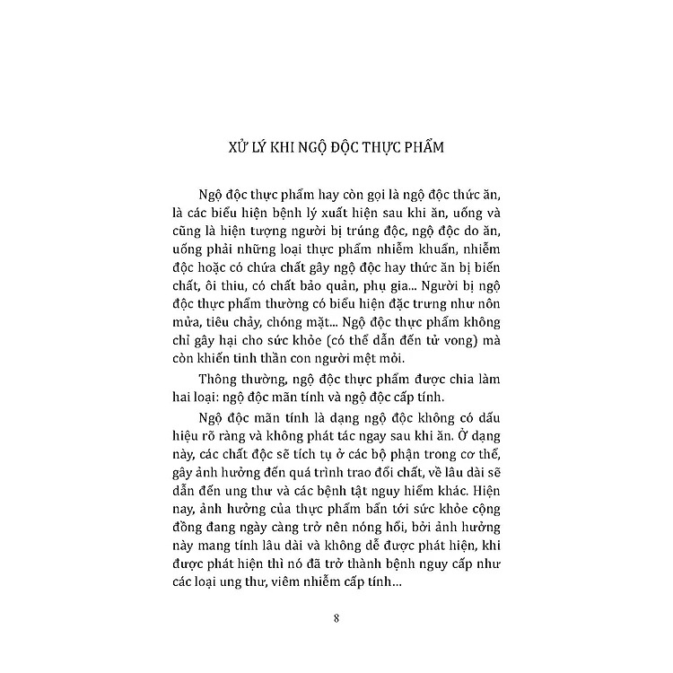 Phòng Tránh Tai Nạn Bất Ngờ - Phòng Chống Ngộ Độc - Thanh Hương