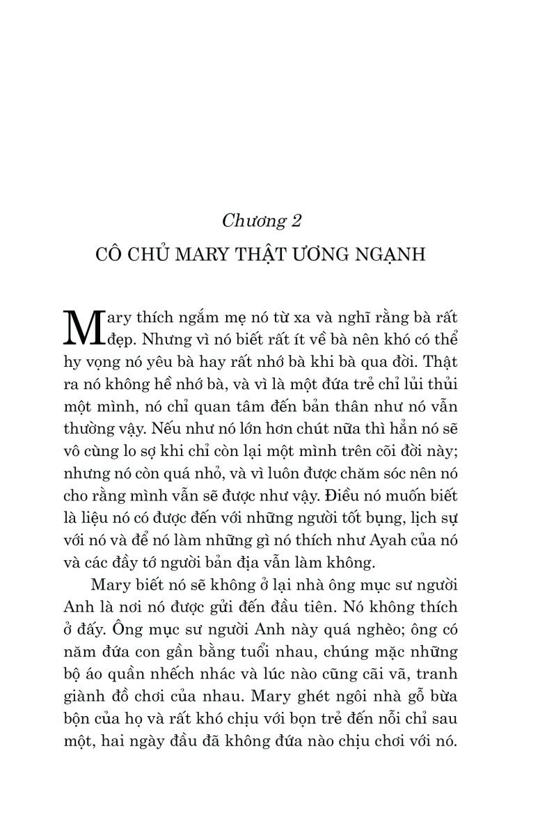 Văn Học Cổ Điển - Khu Vườn Bí Mật - Frances Hodgson Burnett