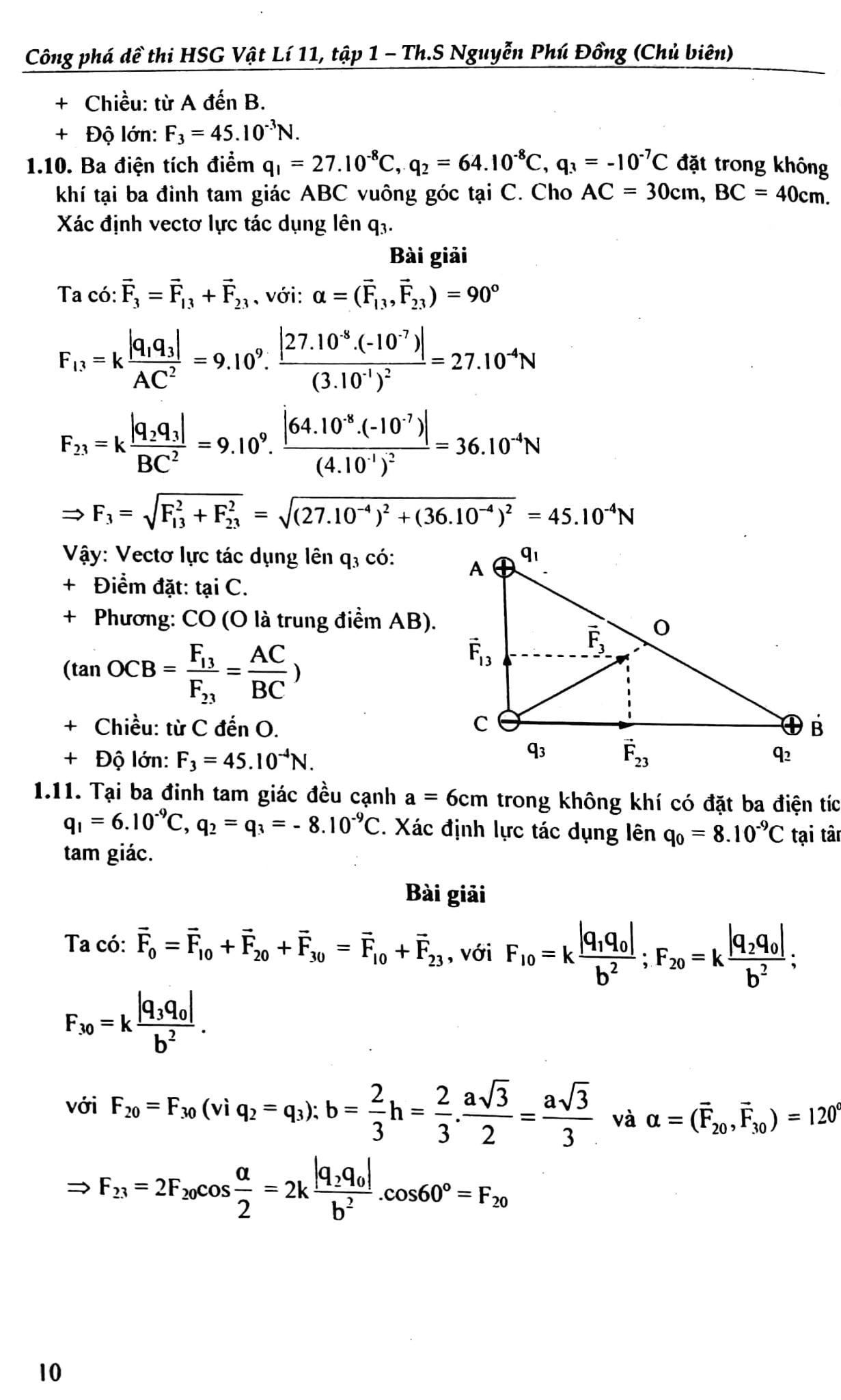 Công Phá Đề Thi Học Sinh Giỏi Lý 11 - Tập 1 - Nguyễn Phú Đồng