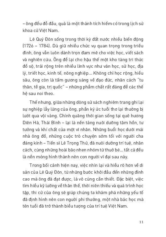 Thời Niên Thiếu Của Danh Nhân Nước Việt - Thời Niên Thiếu Của Lê Quý Đôn - Vũ Thị Thanh