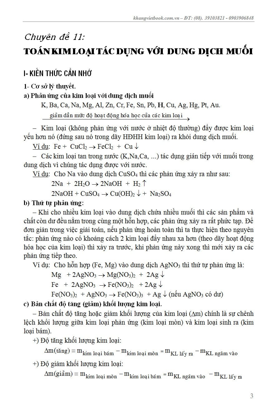 22 Chuyên Đề Hay Và Khó Bồi Dưỡng Học Sinh Giỏi Hóa Học THCS Tập 2 - Nguyễn Đình Hành