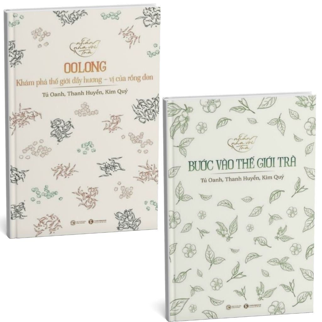  Combo 2 Cuốn Nhẩn Nha Với Trà ( Oolong - Khám Phá Thế Giới Đầy Hương, Vị Của Rồng Đen + Bước Vào Thế Giới Trà ) Tú Oanh, Thanh Huyền, Kim Quý 