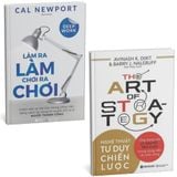  Combo 2 Quyển ( Làm Ra Làm, Chơi Ra Chơi - Deep Work + Nghệ Thuật Tư Duy Chiến Lược ) 