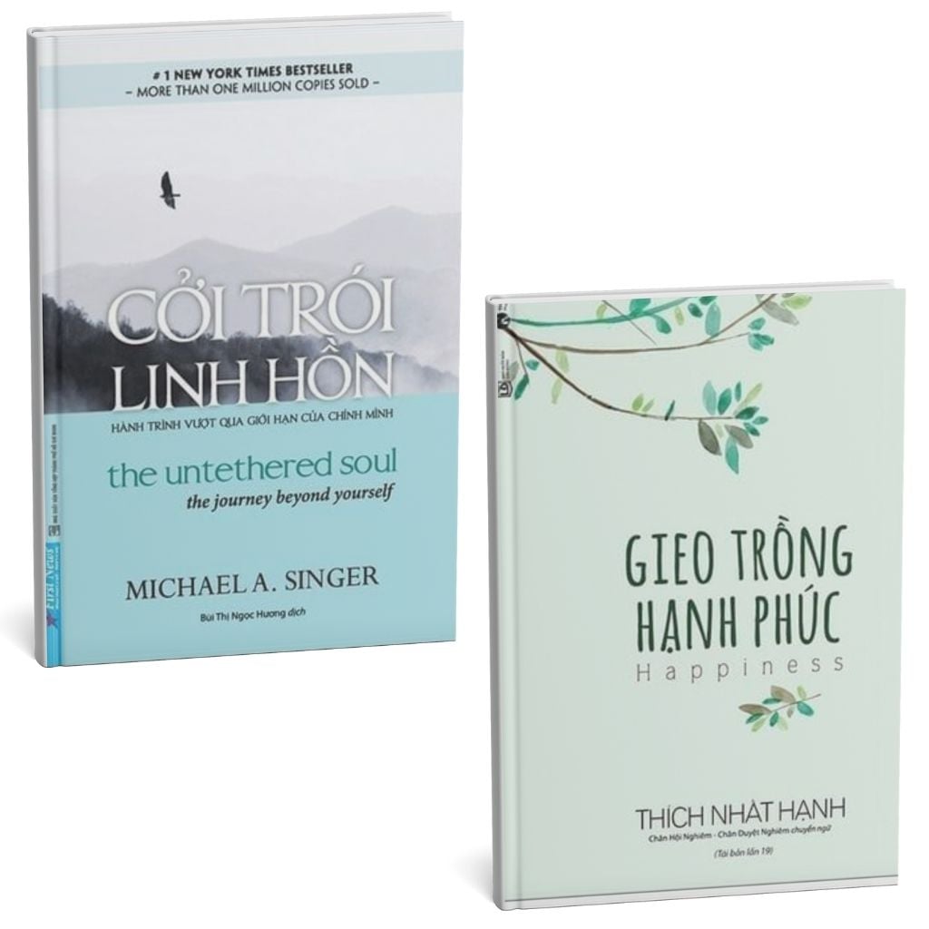 Combo 2 Cuốn ( Cởi Trói Linh Hồn + Gieo Trồng Hạnh Phúc )
