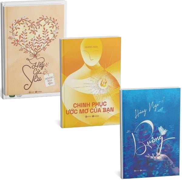  Combo 3 Cuốn ( Hãy Cứ Yêu + Chinh Phục Ước Mơ Của Bạn + Buông ) - Hoàng Nga 