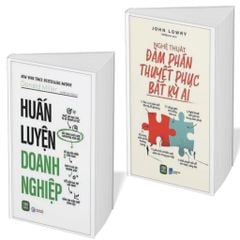 Combo 2 Cuốn ( Huấn Luyện Doanh Nghiệp + Nghệ Thuật Đàm Phán Thuyết Phục Bất Kỳ Ai )