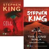  Combo 2 Quyển ( Cell - Xung Động Diệt Vong + The Long Walk - Trăm Dặm Tử Thần ) - Stephen King 