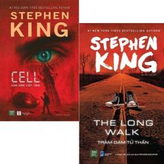 Combo 2 Quyển ( Cell - Xung Động Diệt Vong + The Long Walk - Trăm Dặm Tử Thần ) - Stephen King