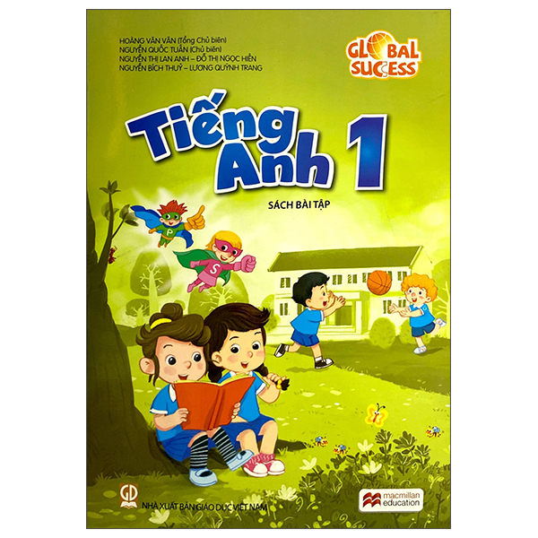 Sách Bài Tập Tiếng Anh 1 - Global Success - Hoàng Văn Vân (Tổng Chủ Biên) - NXBGD